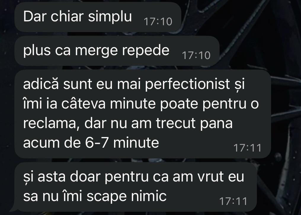 Rezultat real Paul — 6-7 minute per reclamă